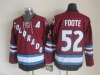 Colorado Avalanche #52 Adam Foote 2002 CCM Vintage Burgundy Jersey