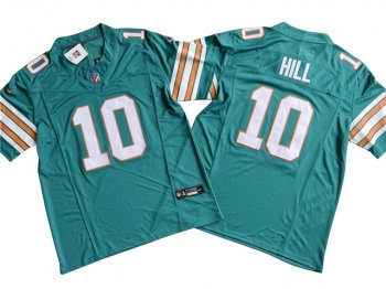 Miami Dolphins #10 Tyreek Hill Alternate Aqua Vapor F.U.S.E. Limited Jersey