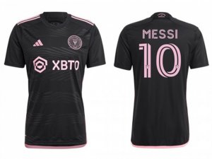 Inter Miami CF #10 MESSI Black 2023/24 Away Jersey