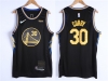 Golden State Warriors #30 Stephen Curry 2021-22 Black City Edition Swingman Jersey