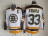 Boston Bruins #33 Zdeno Chara 2000's Vintage CCM White Jersey