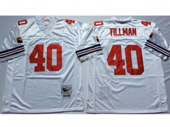 Arizona Cardinals #40 Pat Tillman 2000 Throwback White Jersey