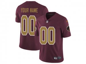 Washington Football Team Custom #00 Alternate Burgundy Vapor Limited Jersey