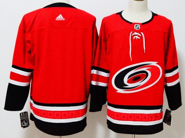 Carolina Hurricanes Blank Red Jersey - Click Image to Close