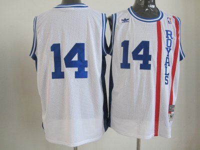 Cincinnati Royals #14 Oscar Robertson White Hardwood Classic Jersey