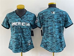 Womens American League Blank Teal 2023 MLB All-Star Game Limited Jersey