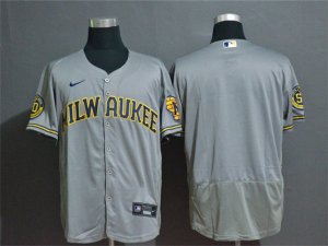 Milwaukee Brewers Blank Gary 2020 Flex Base Team Jersey