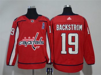 Washington Capitals #19 Nicklas Backstrom Red Jersey