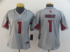 Women's Arizona Cardinals #1 Kyler Murray Gray Inverted Limited Jersey