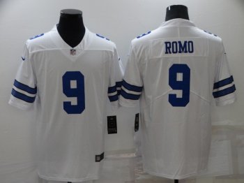 Dallas Cowboys #9 Tony Romo White Vapor Limited Jersey