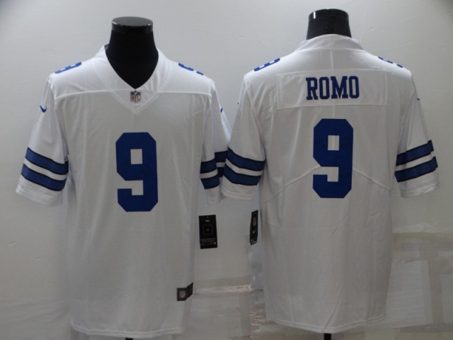 Dallas Cowboys #9 Tony Romo White Vapor Limited Jersey - Click Image to Close