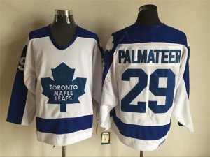 Toronto Maple Leafs #29 Mike Palmateer 1978 CCM Vintage White Jersey