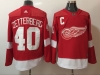 Detroit Red Wings #40 Henrik Zetterberg Red Jersey