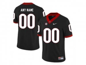 NCAA Georgia Bulldogs #00 Black College Football Custom Jersey