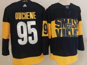 Nashville Predators #95 Matt Duchene Black 2022 Stadium Series Jersey