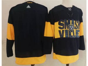 Nashville Predators Blank Navy 2022 Stadium Series Team Jersey