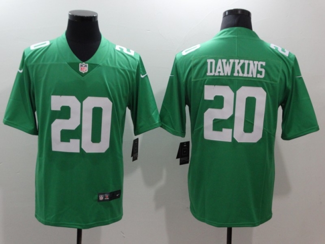 Philadelphia Eagles #20 Brian Dawkins Throwback Green Vapor Limited Jersey - Click Image to Close