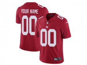 New York Giants Custom #00 Red Inverted Legend Jersey