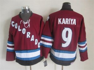 Colorado Avalanche #9 Paul Kariya 2002 CCM Vintage Burgundy Jersey