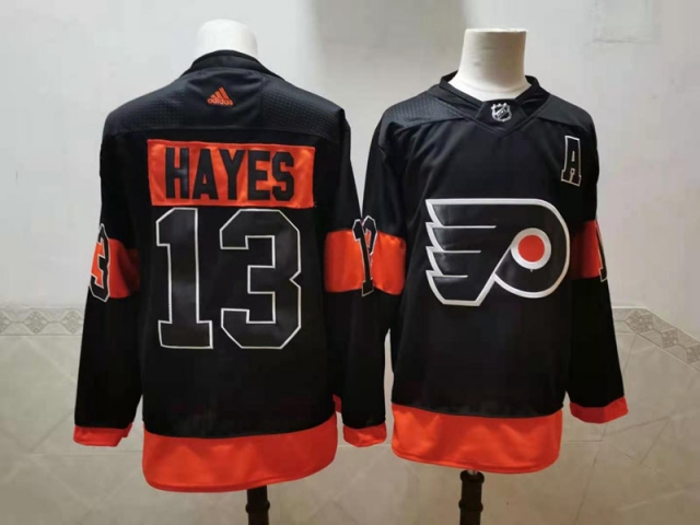 Philadelphia Flyers #13 Kevin Hayes Black Jersey - Click Image to Close