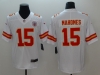 Youth Kansas City Chiefs #15 Patrick Mahomes White Vapor Limited Jersey