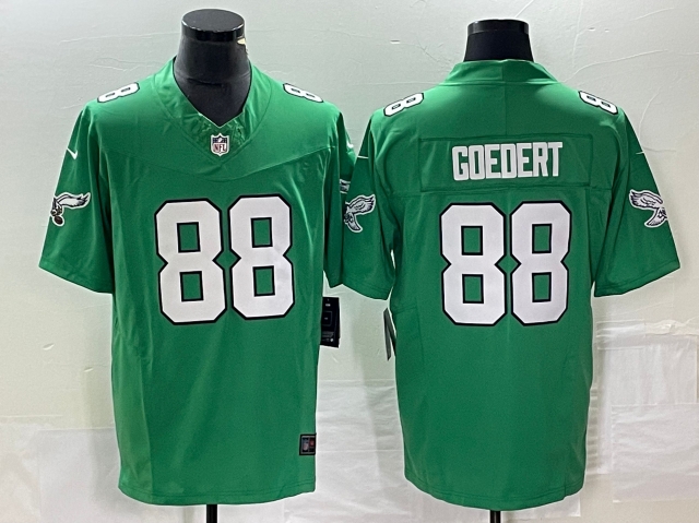 Philadelphia Eagles #88 Dallas Goedert Kelly Green Vapor F.U.S.E. Limited Jersey - Click Image to Close