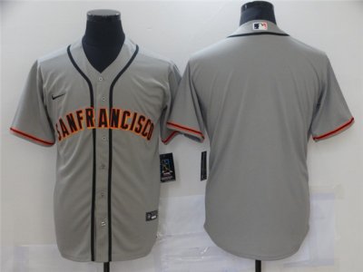 San Francisco Giants Blank Gray Cool Base Jersey