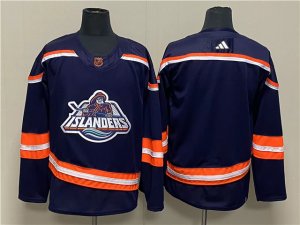 New York Islanders Blank Navy 2022/23 Reverse Retro Jersey