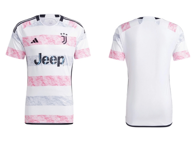 Club Juventus #00 Away 2023/24 Soccer Custom Jersey - Click Image to Close