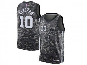 San Antonio Spurs #10 DeMar DeRozan 2019-20 Camo City Edition Swingman Jersey