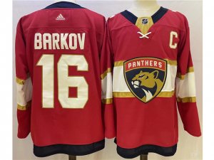 Florida Panthers #16 Aleksander Barkov Red Jersey