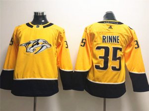 Women's Youth Nashville Predators #35 Pekka Rinne Youth Home Gold Jersey