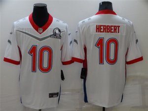 Los Angeles Chargers #10 Justin Herbert White 2022 AFC Pro Bowl Jersey