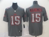 Kansas City Chiefs #15 Patrick Mahomes Gray Camo Limited Jersey