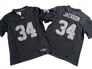 Las Vegas Raiders #34 Bo Jackson Vapor F.U.S.E. Limited Jersey