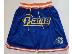 Los Angeles Rams Just Don Rams Royal Football Shorts