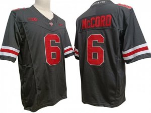 NCAA Ohio State Buckeyes #6 Kyle McCord Black Vapor F.U.S.E. Limited Jersey