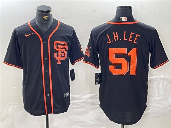 San Francisco Giants #51 Jung Hoo Lee Black Limited Jersey