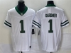 New York Jets #1 Sauce Gardner Legacy White Vapor F.U.S.E. Limited Jersey