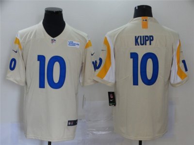 Los Angeles Rams #10 Cooper Kupp 2020 Bone Vapor Limited Jersey