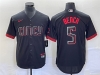 Cincinnati Reds #5 Johnny Bench Black 2023 City Connect Jersey