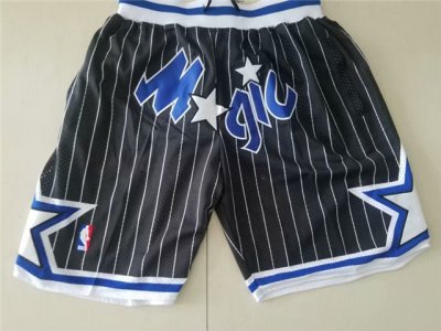 Orlando Magic Just Don Magic Black Basketball Shorts