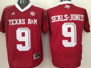 NCAA Texas A&M Aggies #9 Ricky Seals-Jones Red College Football Jersey