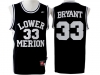 Lower Merion High School #33 Kobe Bryant Black Basketball Jersey