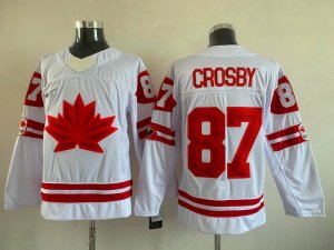 2022 Winter Olympics Team Canada #87 Sidney Crosby White Hockey Jersey