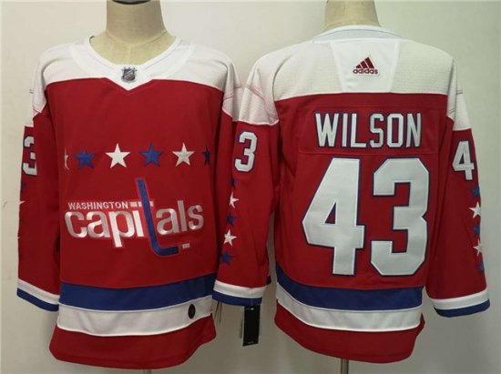 Washington Capitals #43 Tom Wilson Red Alternate Jersey