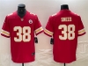 Kansas City Chiefs #38 L'Jarius Sneed Red Vapor Limited Jersey