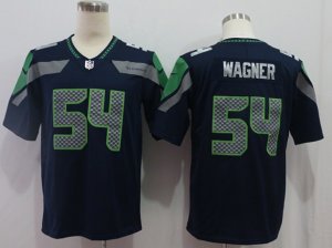 Seattle Seahawks #54 Bobby Wagner Blue Vapor Limited Jersey