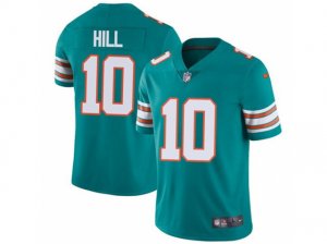 Miami Dolphins #10 Tyreek Hill Alternate Aqua Vapor Limited Jersey