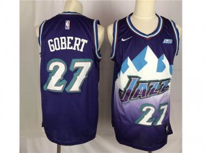 Utah Jazz #27 Rudy Gobert 2019-20 Purple Classic Edition Swingman Jersey